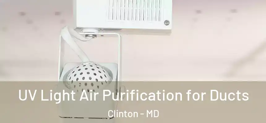 UV Light Air Purification for Ducts Clinton - MD
